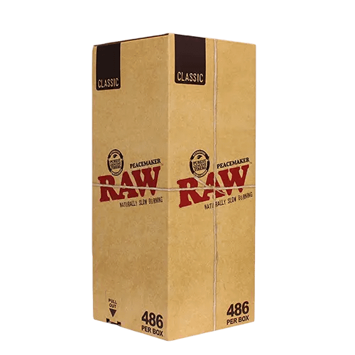 RAW CONE rolling pappers - PEACE MAKER BULK 486 pieces