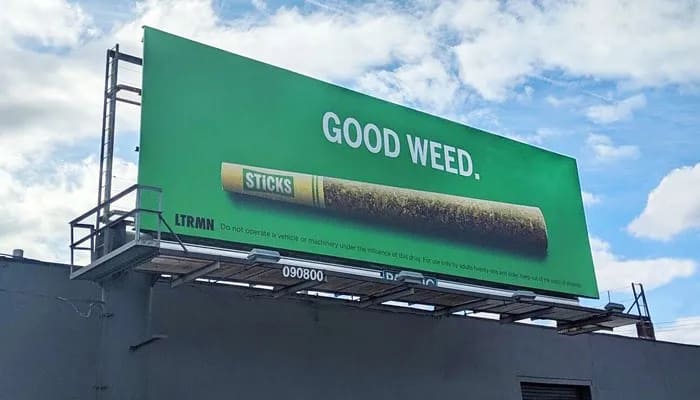 Marijuana Advertising on Billboards