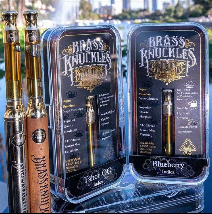 Brass knuckles carts x6 | Humpria Weed Shop